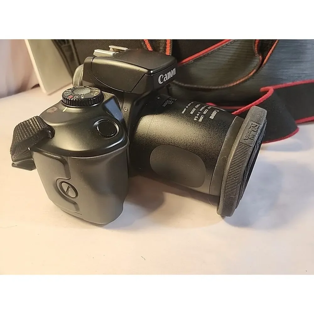 VTG Japan Canon Eos 700 Digital Camera WORKS/ Extra Lens/Sholder Bag/Battery/+